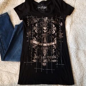 Affliction Skull Tshirt